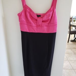 Pink & Black Formal Dress